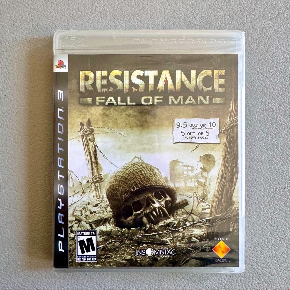 NEW - RESISTANCE Fall on Man | PS 3 Play Station | Video Game | Sealed